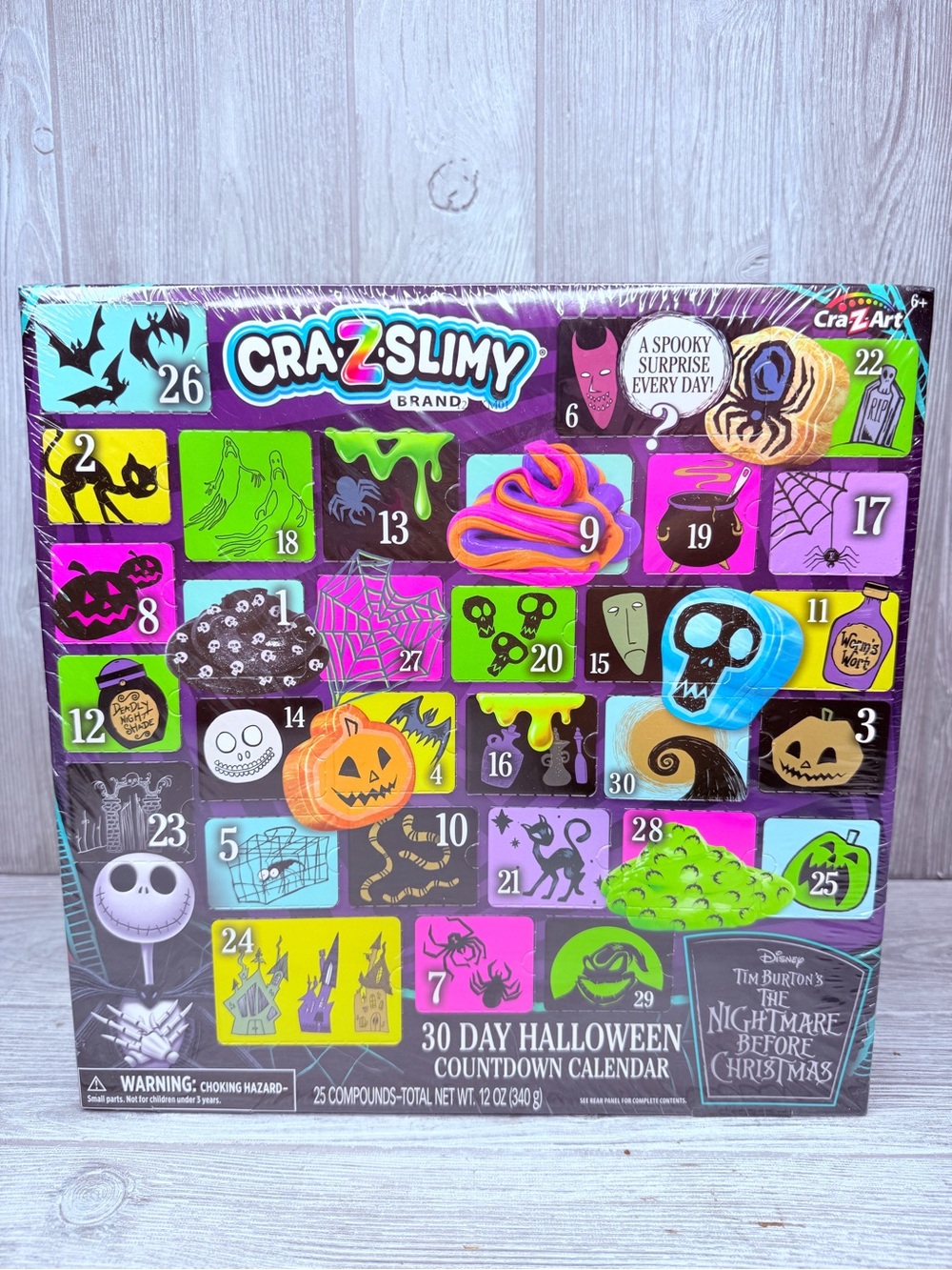 The Nightmare Before Christmas 30-Day Halloween Countdown Calendar by Cra-Z-Art